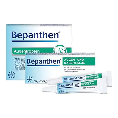 Bepanthen Augentropfen & Augen- und Nasensalbe 1 St Kombipackung 2 Stk. Salbe
