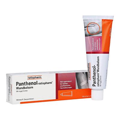 Panthenol Ratiopharm Wound Balm 50mg/g 100g Creme